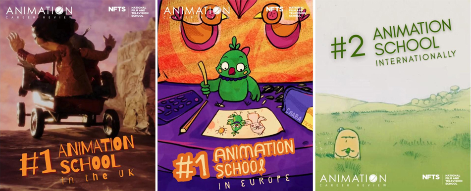 No 1 Animation School in Europe and UK No 2 Internationally