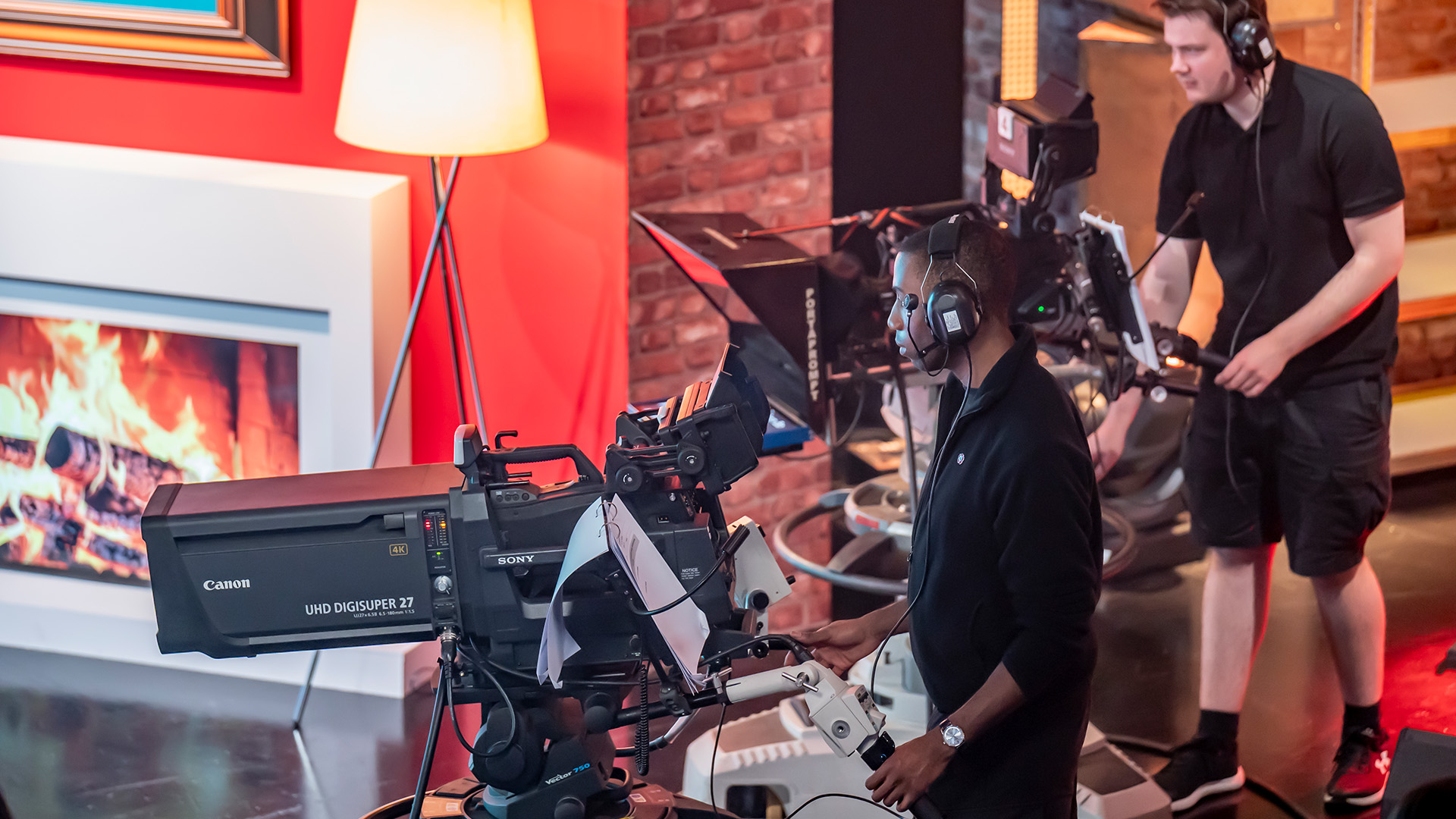 Cameras for TV Production course link