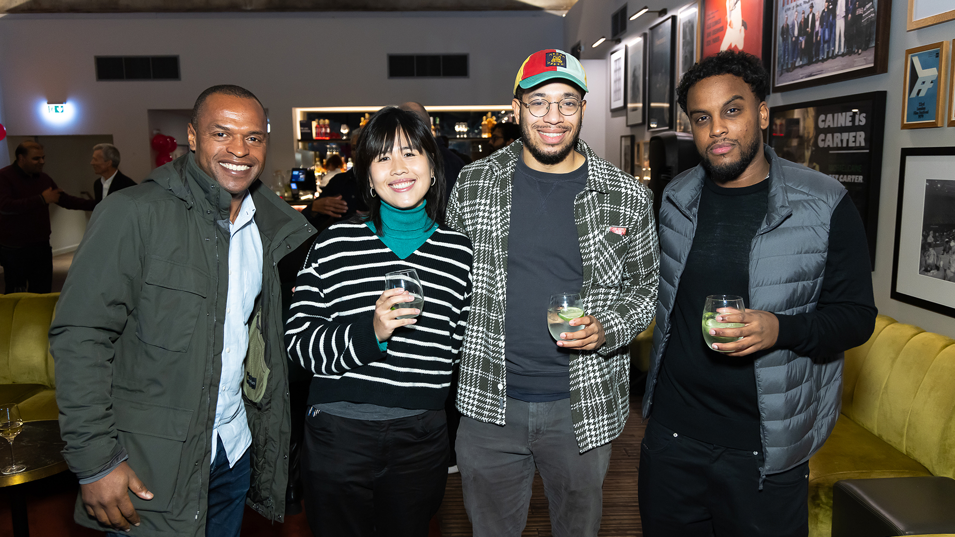 Black and Asian Mixer 2024 group chatting 