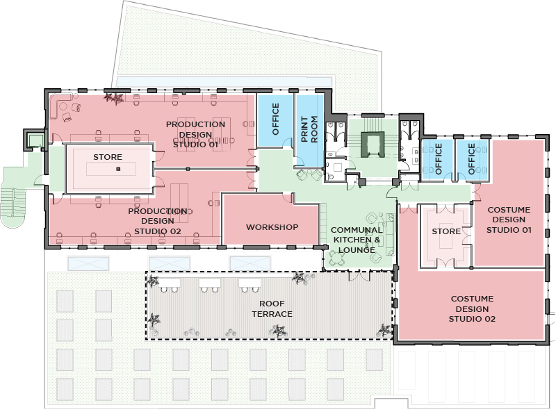 Architect plans for first floor