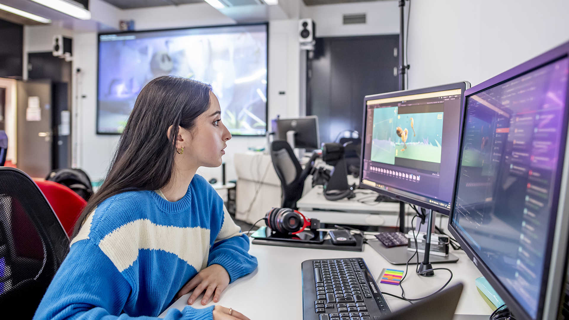 Indie Games Development course page link