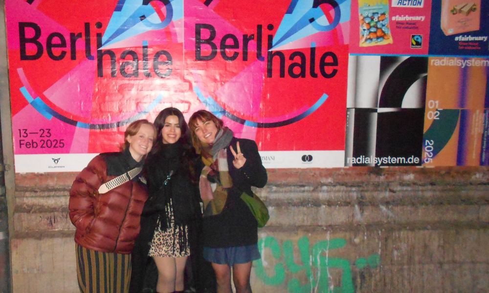 Students at the Berlinale Film Festival