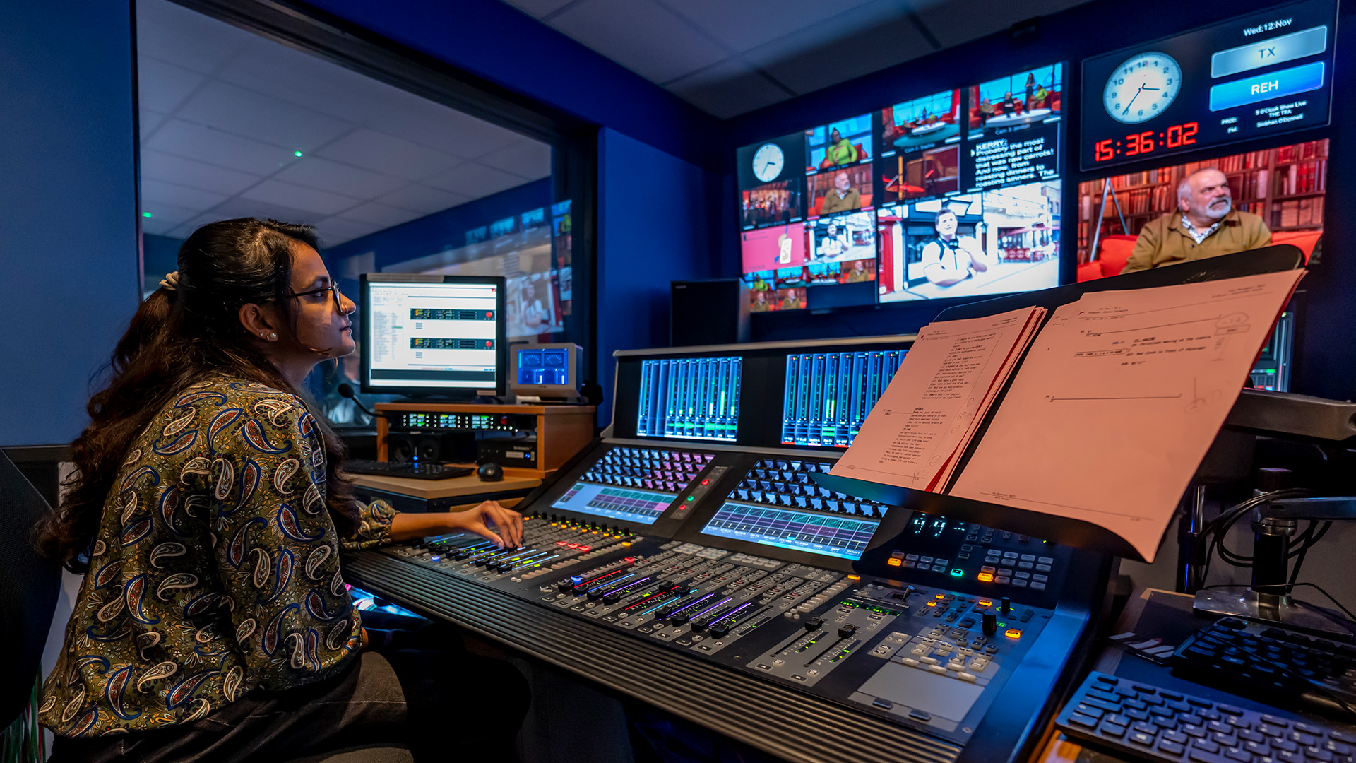 Sound for TV Production course link